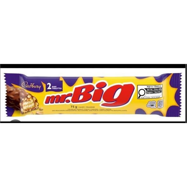 Mr. Big Chocolate Bars, 12 x 90g