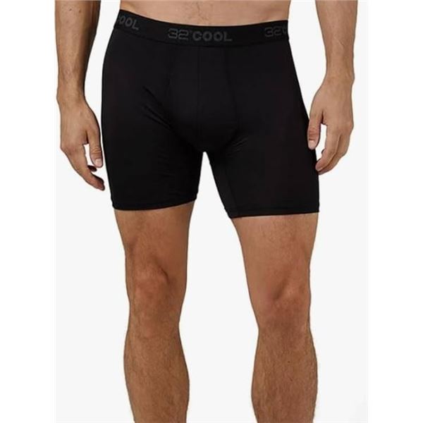 32 Degrees Cool Boxer Briefs, Comfort Mesh, M/M, 3 Pack