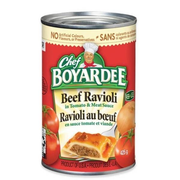 Chef Boyardee Beef Ravioli in Tomato and Meat Sauce, 8 Cans x 425g