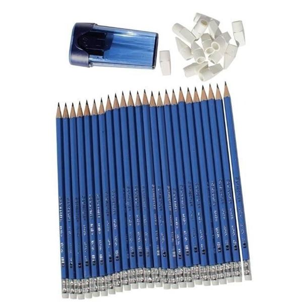 Staedtler Norica Pencil Set with Sharpener, 101 Pieces, 2 HB