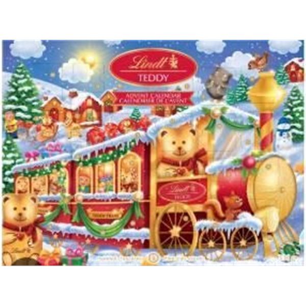 Lindt Teddy Advent Calendar with Assorted Chocolates