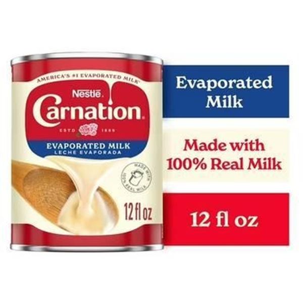 Carnation Evaporated Milk – 8 Cans (12 oz Each)