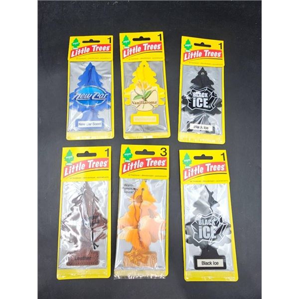 8  (1 Pack of 3 )Assorted Little Trees Car Air Fresheners in Various Scents