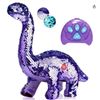 Image 1 : Remote Control Dinosaur Toy with Singing and Roaring Features