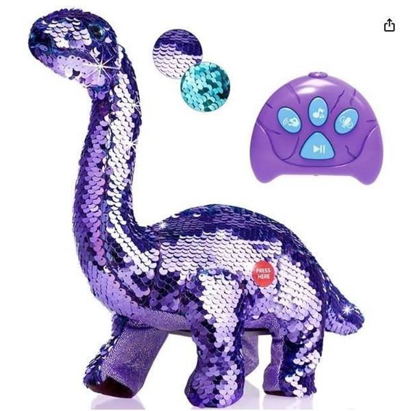 Remote Control Dinosaur Toy with Singing and Roaring Features