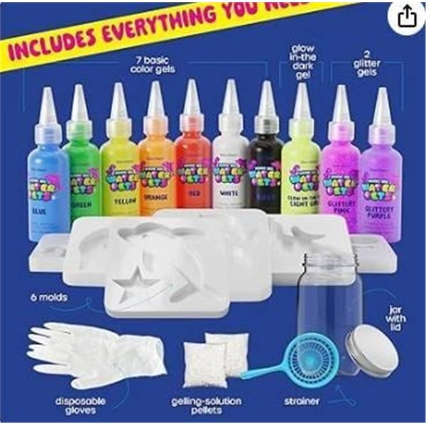 Dan&Darci Aqua Fairy Water Gel Kit for Kids – Craft for Kids – Magic Elf Toy Kits 