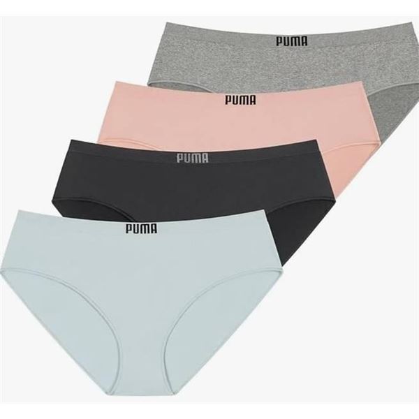 Puma Women’s Seamless Bikini Underwear 5-Pack, Size SP