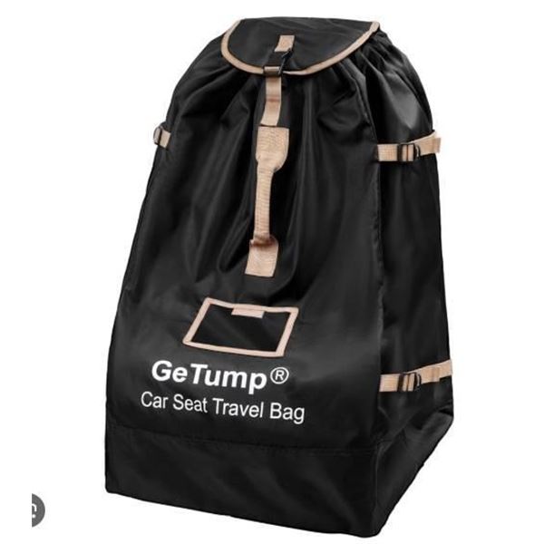 GeTump Car Seat Bag, Elegant Black, Model X003QTQQX