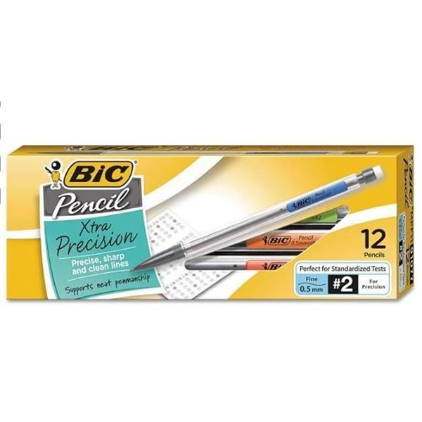 BIC Xtra Precision Mechanical Pencils HB #2, 12-Count