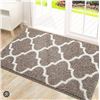 Image 1 : Olanly Indoor Door Mat 24 Inch x 36 Inch Brown