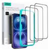 Image 1 : ESR Tempered-Glass Screen Protector Set for iPhone 15
