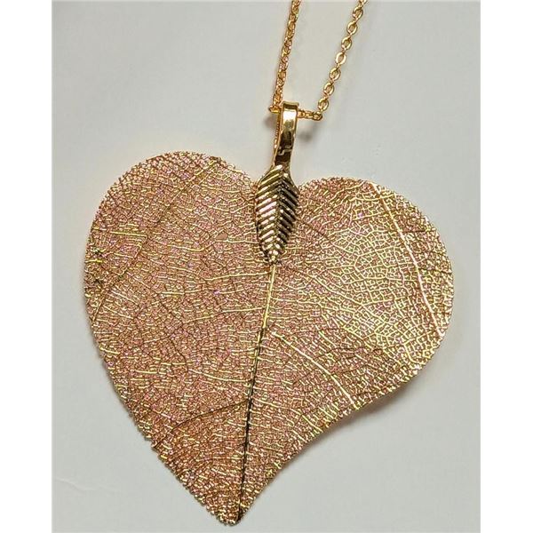 Natural Leaf  Necklace