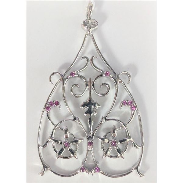 $3000 14K  3G Ruby 0.1Ct Pendant