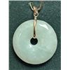 Image 2 : $400 10K  Jadeite Pendant