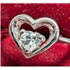 Image 2 : $50 Silver Cz  Ring