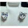 Image 1 : $120 14K  CZ Earrings