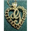 Image 1 : $400 10K  1G Heart  Pendant