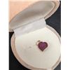 Image 3 : $500 10K  Ruby 2Ct Pendant