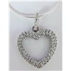 Image 1 : $60 Silver Cz 16"  Necklace