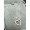 Image 3 : $60 Silver Cz 16"  Necklace