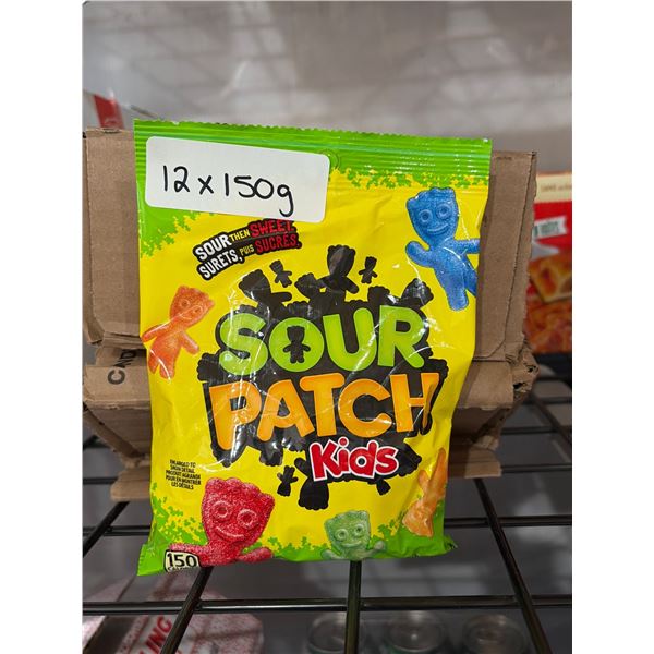 Sour Patch Kids Candy Pack, 12 x 150g – Mixed Flavors