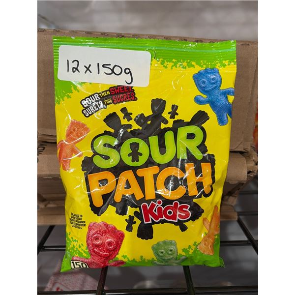 Sour Patch Kids Candy Pack, 12 x 150g – Mixed Flavors