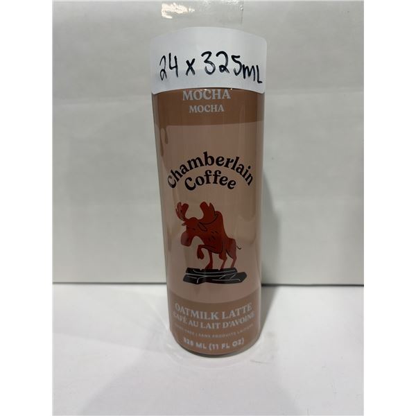 Chamberlain Coffee Oatmilk Latte Mocha, 24 Cans of 325ml Each