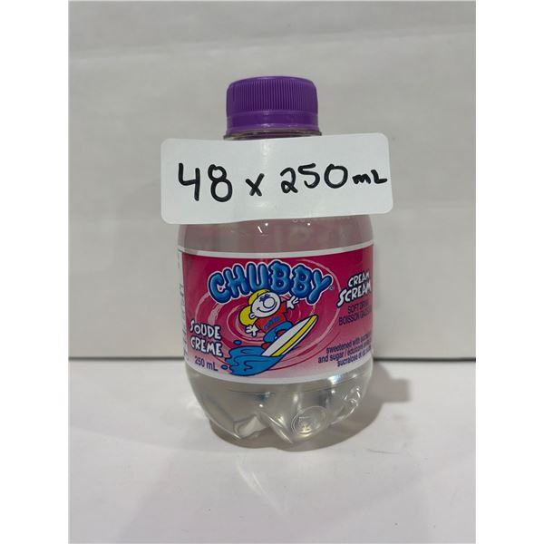 48 Chubby Cream Soda 250 mL Bottles