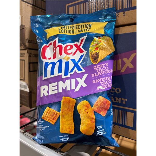 Chex Mix Remix Zesty Taco Flavor – 12 x 198 g, Limited Edition