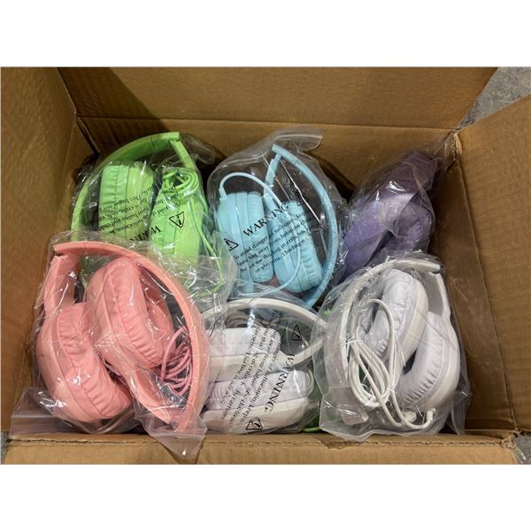 Sonitum On-Ear Headphones 2 x 10-pack, Comfortable and Adjustable
