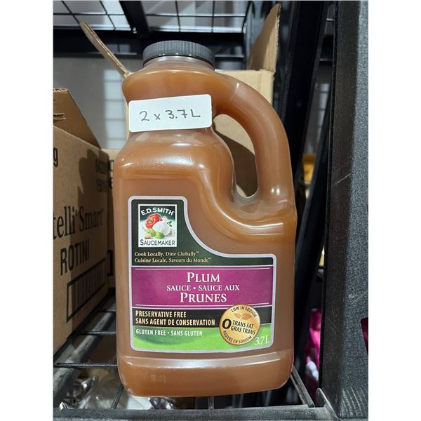 E.D. Smith Plum Sauce, 2 x 3.7L Gluten-Free, Preservatives Free