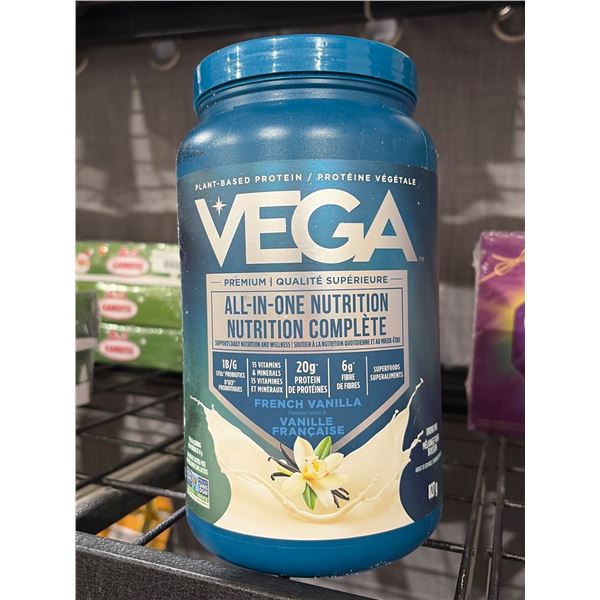 Vega All-In-One Nutrition Drink Mix, Vanilla, 827g