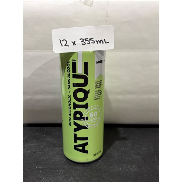 Atypique Non-Alcoholic Beverage, 12 x 355 mL Cans