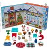 Image 1 : Fisher-Price Little People Advent Calendar with 24 Pieces
