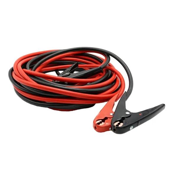 Braber 2 Gauge 20-Foot Commercial Grade Booster Cables With Parrot Clamp