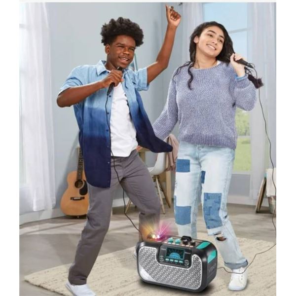 VTech Super Sound Karaoke System with Bluetooth and 2 Microphones