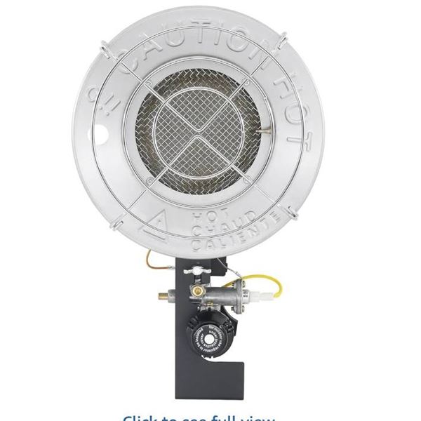 15000 BTU Propane Tank Top Heater Portable Propane Heater Safety Shut-off Valve for Camping, Outdoor