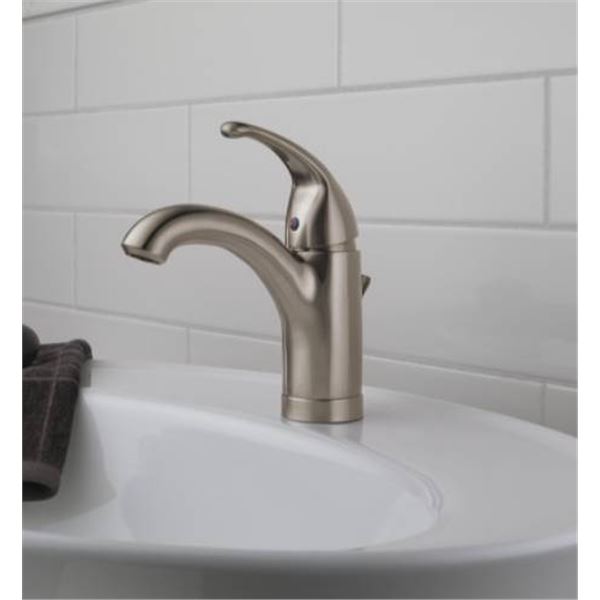Peerless P188624LF-BN Lavatory Single Handle Faucet in Brushed Nickel