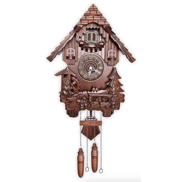 Kendal Cuckoo Clock Vintage Wall Clock Handcrafted Wood Cuckoo Clock Black Forest House Home Decor M