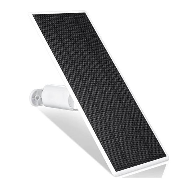 Wasserstein Solar Panel for Google Nest Cam Outdoor or Indoor, Battery – 2.5W Solar Power [