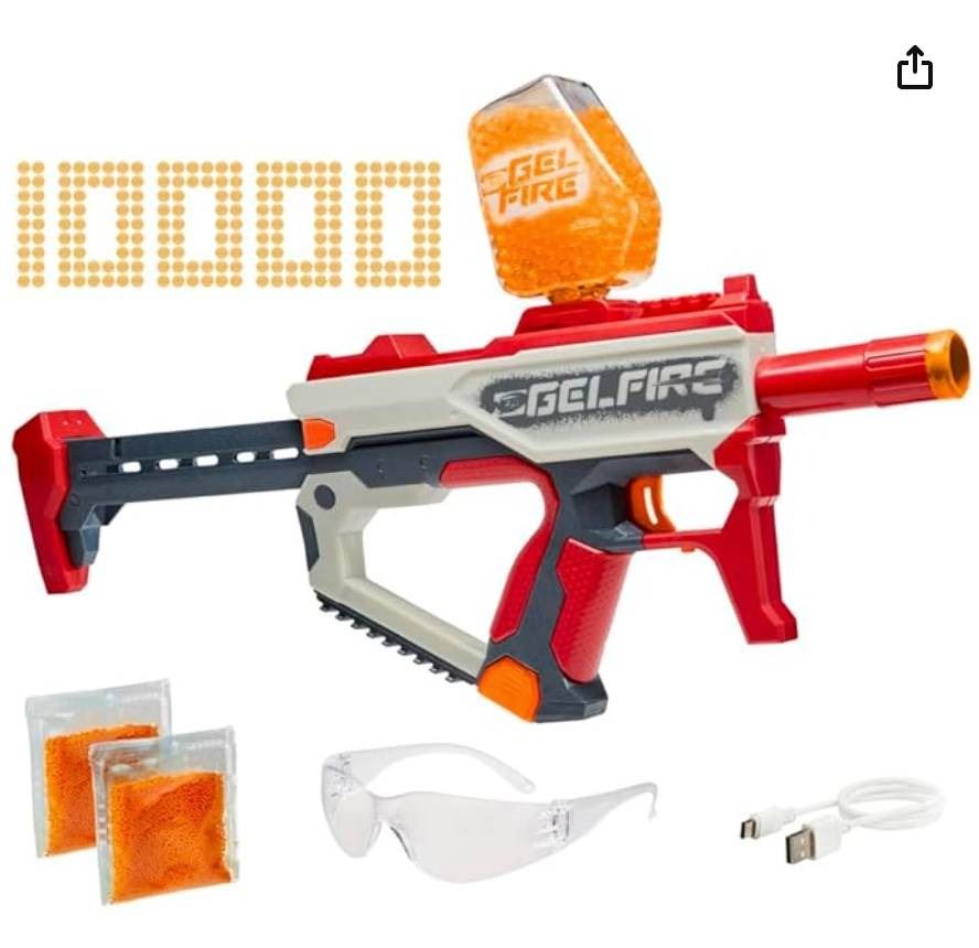Nerf Pro Gelfire Mythic Blaster with 10,000 Gel Rounds