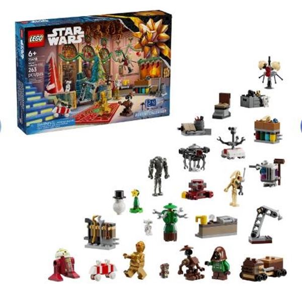 LEGO Star Wars 75418 Advent Calendar 2023, 263 Pieces