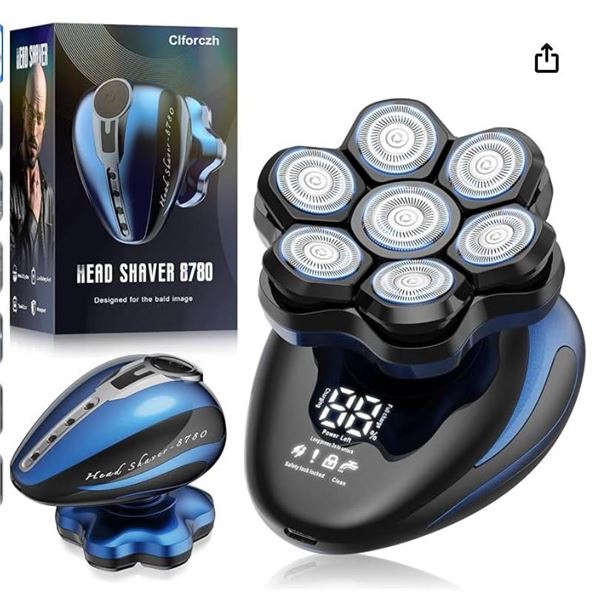 Zyeia Head Shaver 8780 with 800mAh Lithium Battery