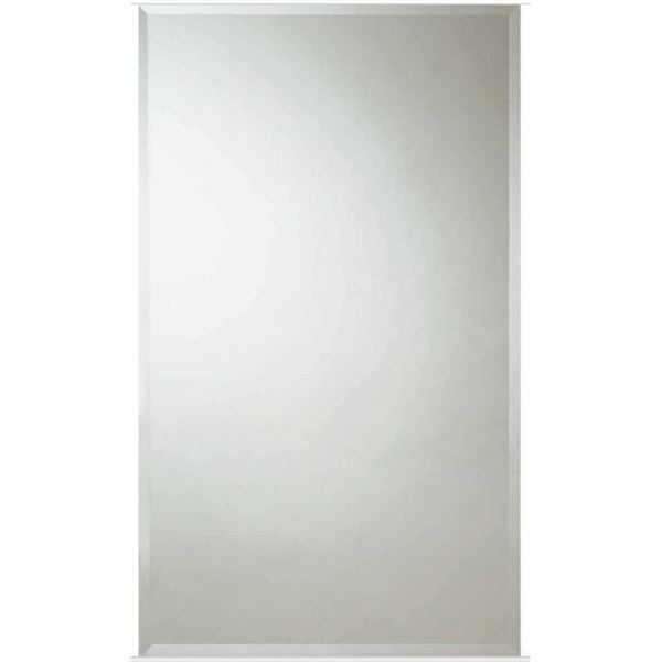 Erias Home Designs Beveled Edge Rectangular Mirror, 24 x 36 in