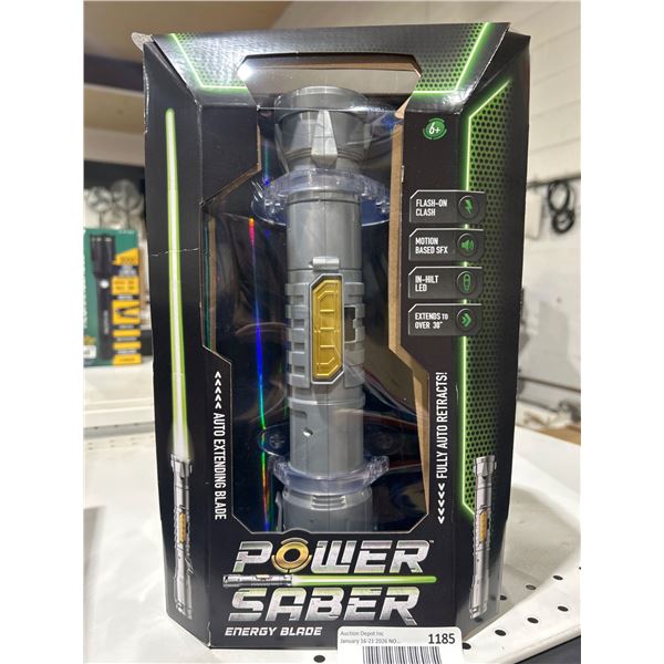 Power Saber Energy Blade with Retractable Blade and LED Features
