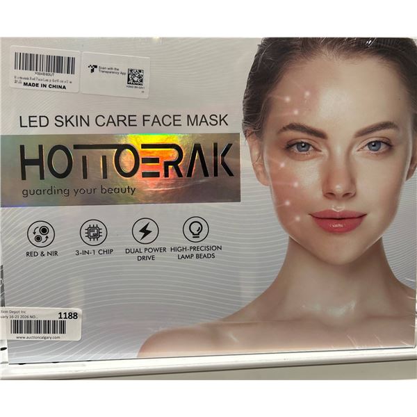 Hottorak LED Skin Care Face Mask with Red and NIR Light