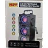 Image 1 : A21 2.2 CH Portable Wireless Speaker with Remote and LED Display