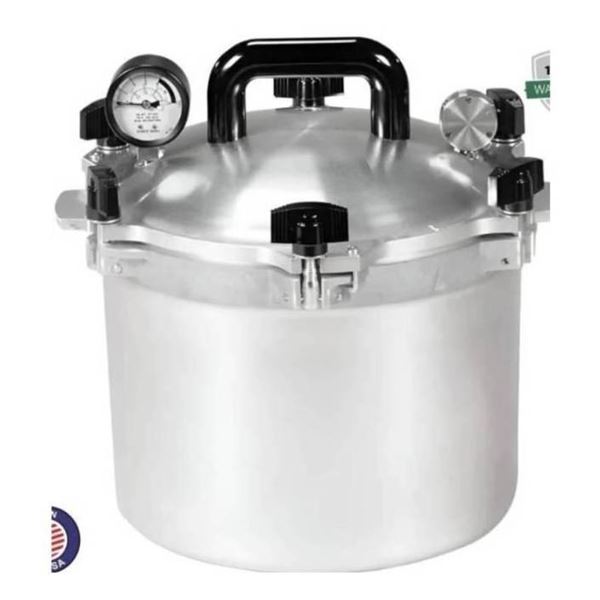 All American Model 910 Heavy Cast Aluminum Pressure Canner/Cooker, 10.5 Quart Capacity