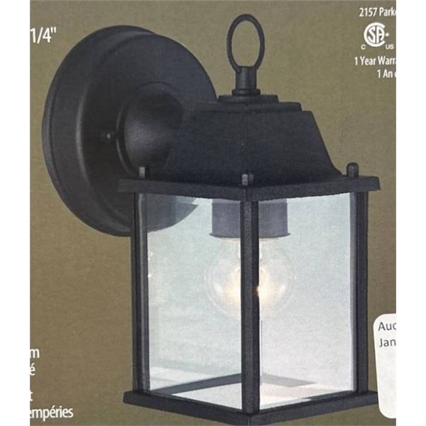 Outdoor Lantern and Weiser Safe Lock Bundle with Specifications