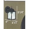 Image 3 : Outdoor Lantern and Weiser Safe Lock Bundle with Specifications